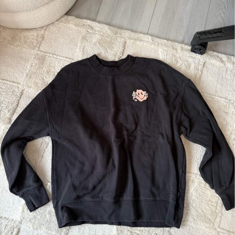 Vans Black Fleece-Lined Sweatshirt